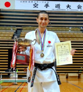 Hocine Kenouchi champion de Tokyo en 2016